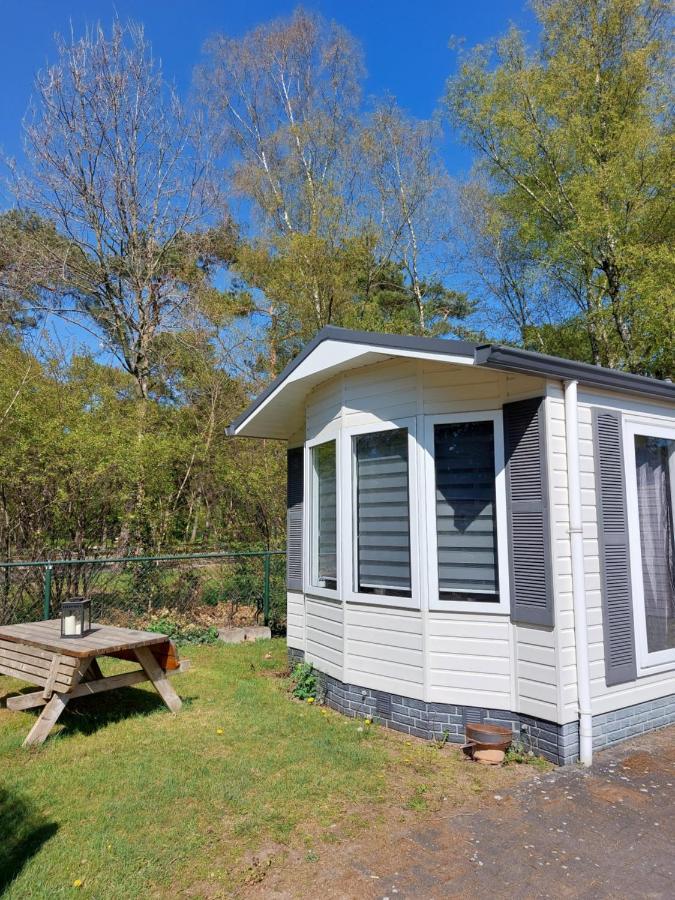 Ruim En Gezellig Chalet Voor 2 Personen Op De Veluwe Recreatiepark De Oude Driest Putten Dış mekan fotoğraf